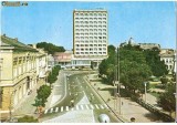 CP184-31 Braila. Hotel ,,Traian&quot; -circulata 1984