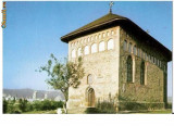 CP186-72 Borzesti -Biserica lui Stefan cel Mare -carte postala necirculata