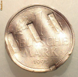 1.243 GERMANIA 1 DEUTSCHE MARK 1993 G DEMONETIZATA, Europa, Cupru-Nichel