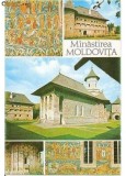 CP186-76 Minastirea Moldovita -carte postala necirculata