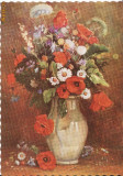 Ilustrata natura moarta,flori-pictura