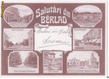 CP188-99 Colectia ,,Barladul de altadata&quot; -Salutari din Berlad. 1906-(reprint) -carte postala necirculata