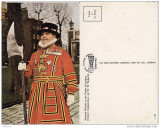 Anglia- Soldat de garda la Turnul Londrei, Necirculata, Printata
