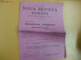 Noua Revista Romana Dir: C.R. Motru 03 - 10 04 1916