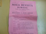 Noua Revista Romana Dir: C.R. Motru 20 -27 09 1915