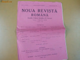 Noua Revista Romana Dir: C.R. Motru 29 06 1914