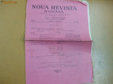 Noua Revista Romana Dir: C.R. Motru 13 05 1912