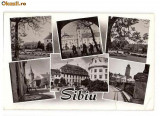 CP191-51 Sibiu -RPR -carte postala circulata 1963