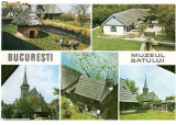 CP192-24 Bucuresti -Muzeul satului -carte postala circulata 1970