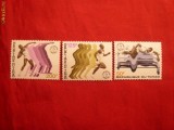 Serie Sporturi Africane1973 ,Ciad ,3 valori