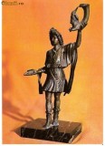 CP194-99 Statueta de bronz reprezentand un Iar, Sucidava (Celei, jud.Dolj) -Muzeul National de Istorie -carte postala necirculata