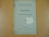 Statute Creditul Comercial General Buc. 1910