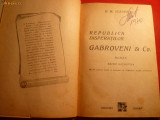 G.M.VLADESCU -Gabroveni &amp;amp; Co - Editie definitiva 1946