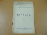 Statute Soc. imprumut ,,Sf. Treime - Ghencea&quot; Buc. 1907