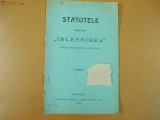 Statut Soc. ,,Inlesnirea&quot; Bucuresti 1910