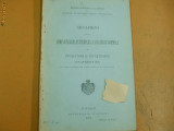 Regulament administrare scoli de invatatori Buc. 1908