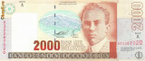 COSTA RICA █ bancnota █ 2000 Colones █ 2005 █ P-265e █ UNC █ necirculata