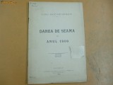 Dare de seama Clubul Soc. sportive Buc. 1910