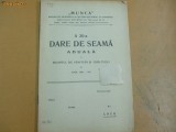 Dare de seama Soc. ajutor ,,Munca&quot; Bucuresti 1911