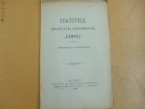 Statute Soc. cooperativa ,,Campul&quot; Buc. 1907