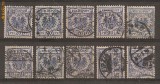 TSL01 GERMANIA, LOT STAMPILATE