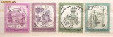 TSS02 AUSTRIA, SERIE COMPLETA STAMPILATA