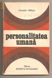 (C317) &quot;PERSONALITATEA UMANA&quot; GEORGETA HALASAN