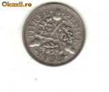 Bnk mnd Anglia Marea Britanie 3 pence 1933 argint, Europa