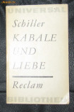 Fr. Schiller Kabale und Liebe Ed. Reclam 1973