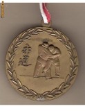 CIA 16 Medalie JUDO -dimensiuni aproximativ 50X55 milimetri, cu panglica de pus la gat