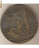 CIA 65 Medalie A IV-a Balcaniada Sportiva Sofia `72(1972 -Bulgaria) -dimensiuni aproximativ 60 milimetri