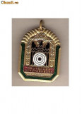 CIA 84 Medalie de TIR (germana) DEUTSCHER SCHUTZENBUND -dimensiuni aproximativ 27X35 milimetri -heraldica interesanta