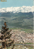 Ilustrata Franta- Grenoble- Alpi, Circulata, Printata