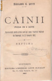 Haralamb Lecca / CAINII - piesa in 4 acte (editie 1907)