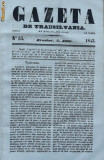 Gazeta de Transilvania , Brasov , 5 iulie 1843