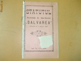 Statute Soc. binefacere ,,Salvarea&quot; Iasi 1901