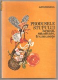 (C330) &quot;PRODUSELE STUPULUI&quot;, HRANA, SANATATE, FRUMUSETE DE V. HARNAJ, EDITURA APIMONDIA, BUCURESTI, 1989, Alta editura