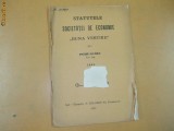 Statute Soc. economie ,,Buna Vestire&quot; Iasi 1902