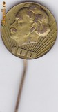 Insigna pin Mihai Eminescu 100