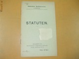 Deutscher Schulerverein Statuten Bukarest 1910