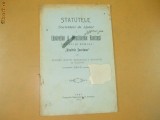 Statute Soc. cantaretilor si paracliserilor Iasi 1911