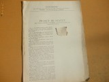 Proect statut soc. culturala ajutor ,,Dacia Traiana&quot; Buc. 1912