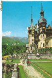 Carte postala(ilustrata)-SINAIA-Muzeul Peles