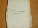 Dare de seama Soc. cismari si pantofari ,,Obolul&quot; Buc. 1907