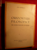 Ion Zamfirescu - Orizonturi Filozofice -Prima Editie 1942