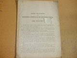Proect statut infiintare soc. de asigurarea vitelor Buc. 1903