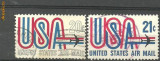 SUA - POSTA AERIANA, serie stampilata, B35, Stampilat