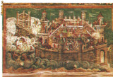Carte postala(ilustrata)-Asediul Constantinopolului