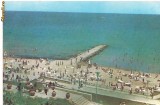 carte postala(ilustrata)-EFORIE SUD-Pe plaja