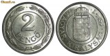 Moneda Ungaria 2 Pengo 1941, Aluminiu, UNC